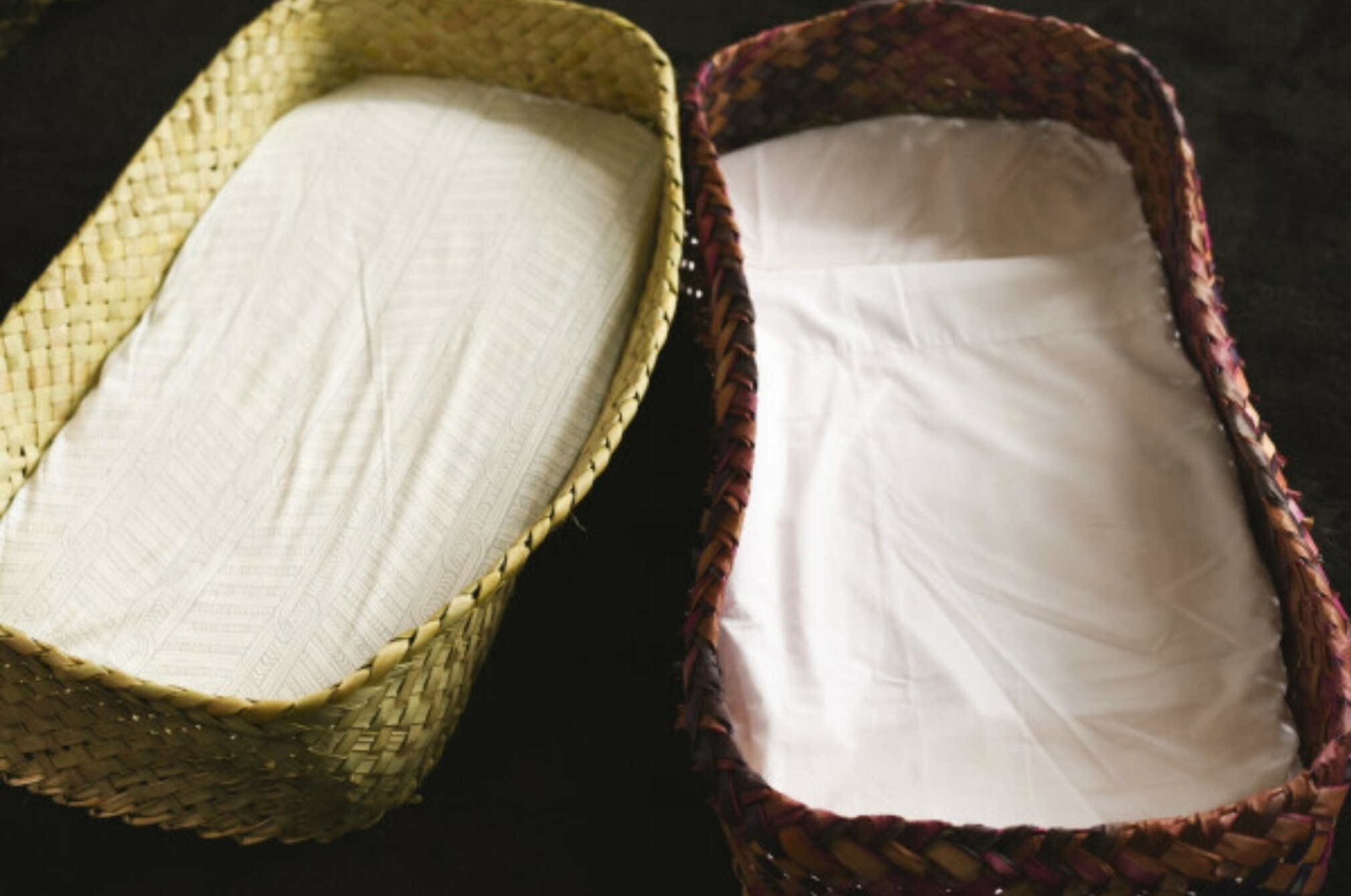 Wahakura (woven basket)