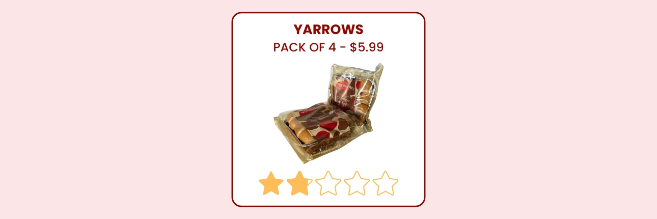 Yarrows cinnamon jam hot cross buns.