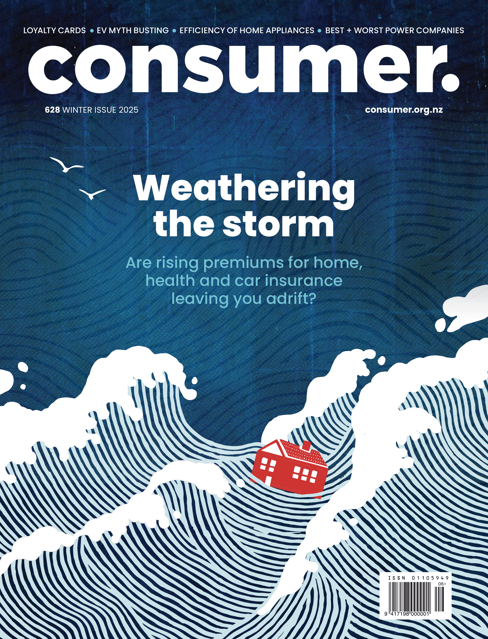 Consumer magazine Winter issue cover 2025.