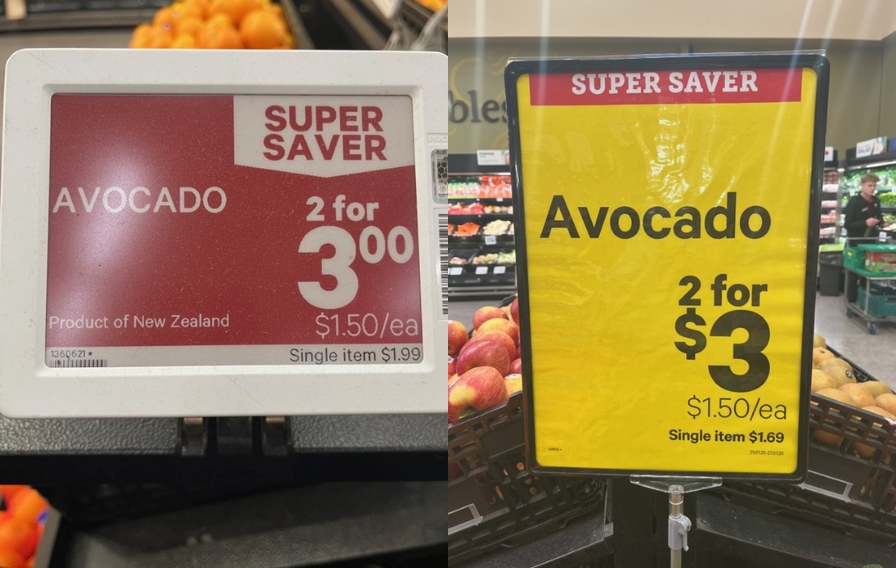 Avocado prices.