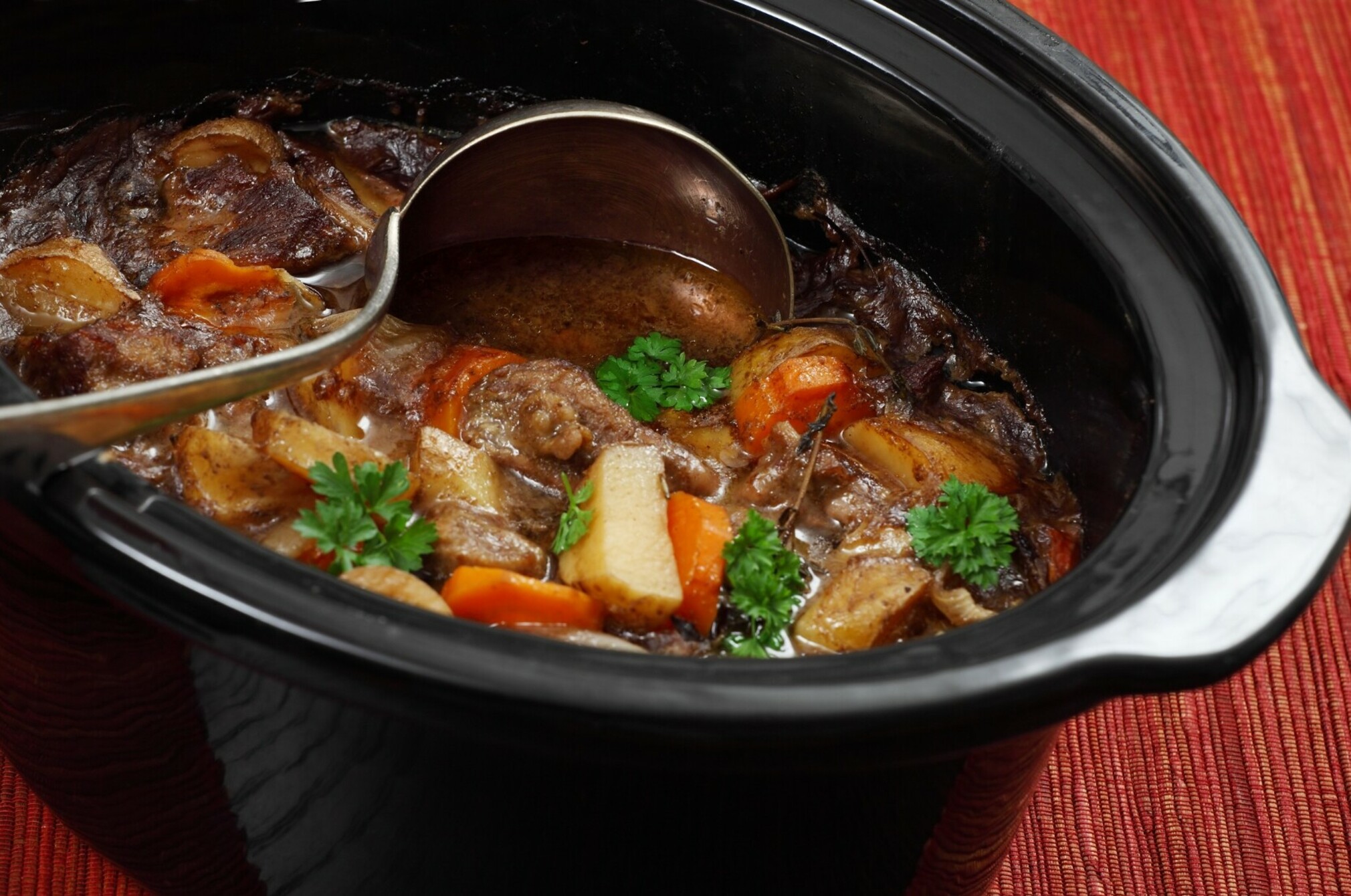 Slow cooked food