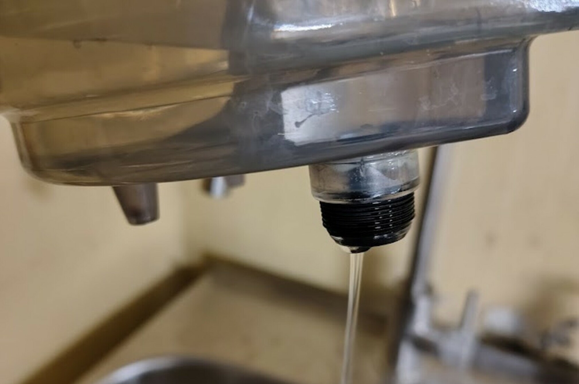 Water leaking