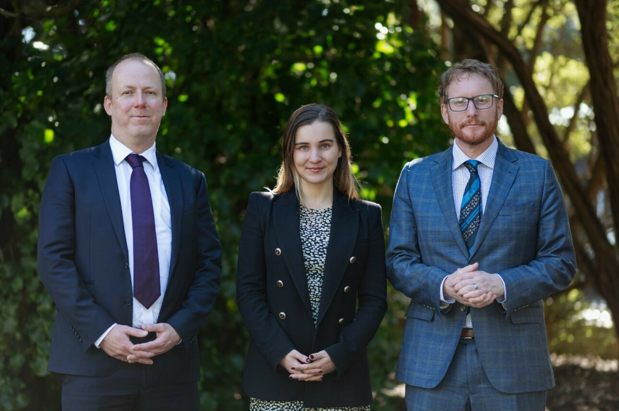 Dr Matt Hall, Environmental Law Initiative; Jessica Palairet, Lawyers for Climate Action New Zealand; Jon Duffy, Consumer NZ. Photo credit: Celeste Fontaine