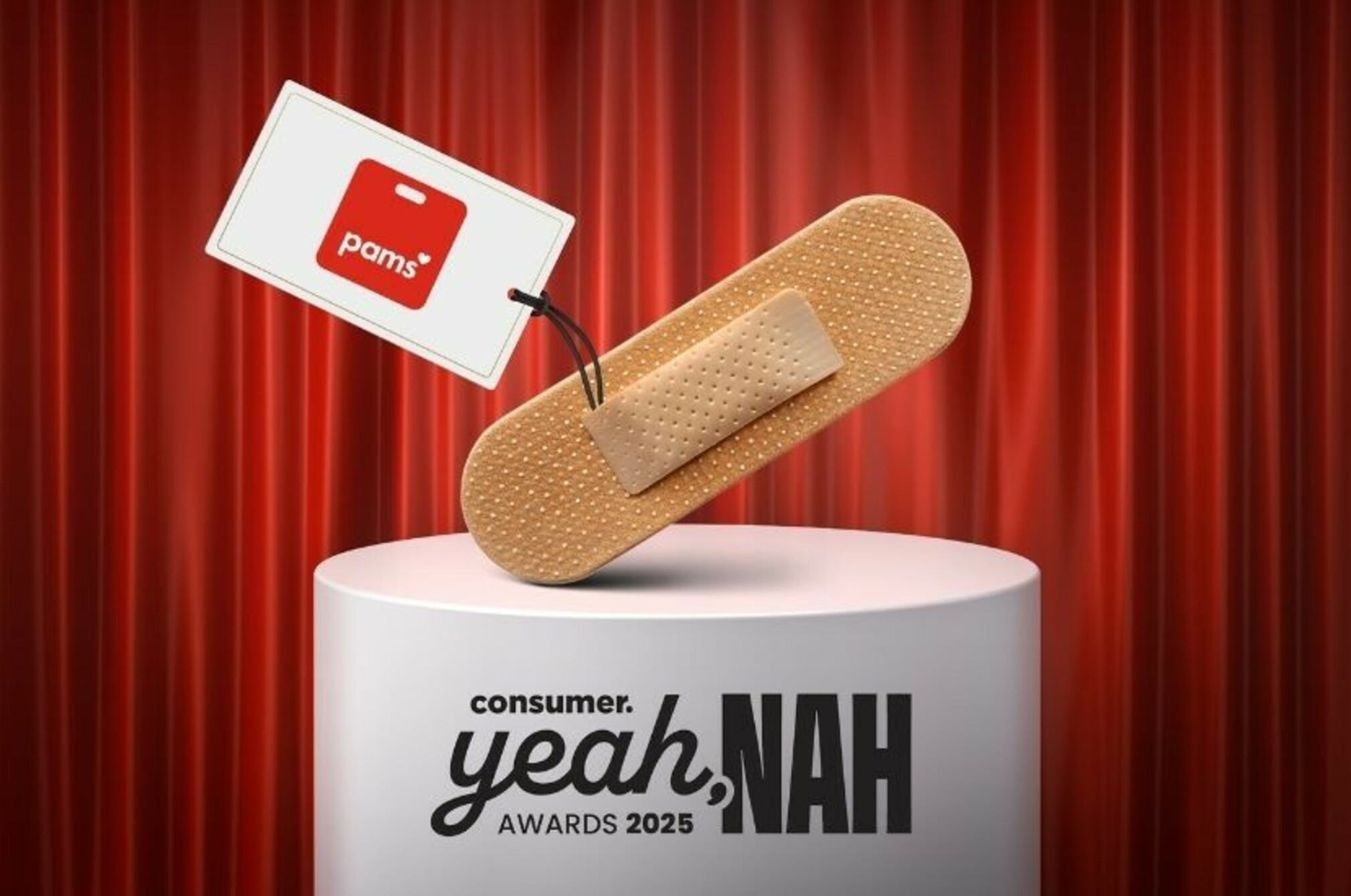 Yeah nah plasters width