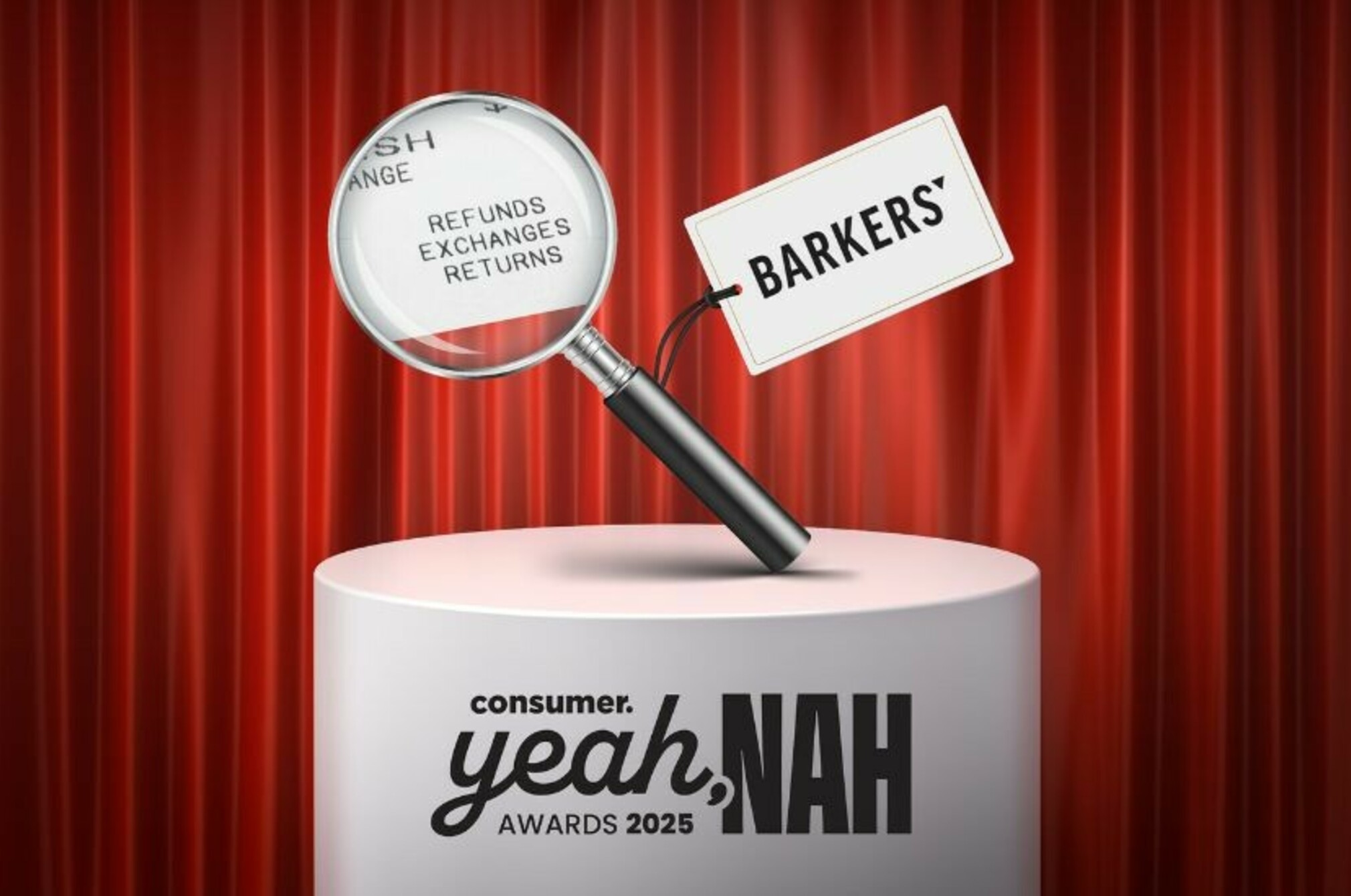 Yeah nah barkers width  2 