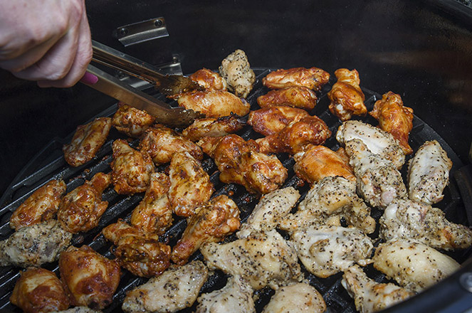 Chicken cooked on the Broil King.