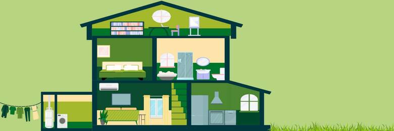 Graphic of a house