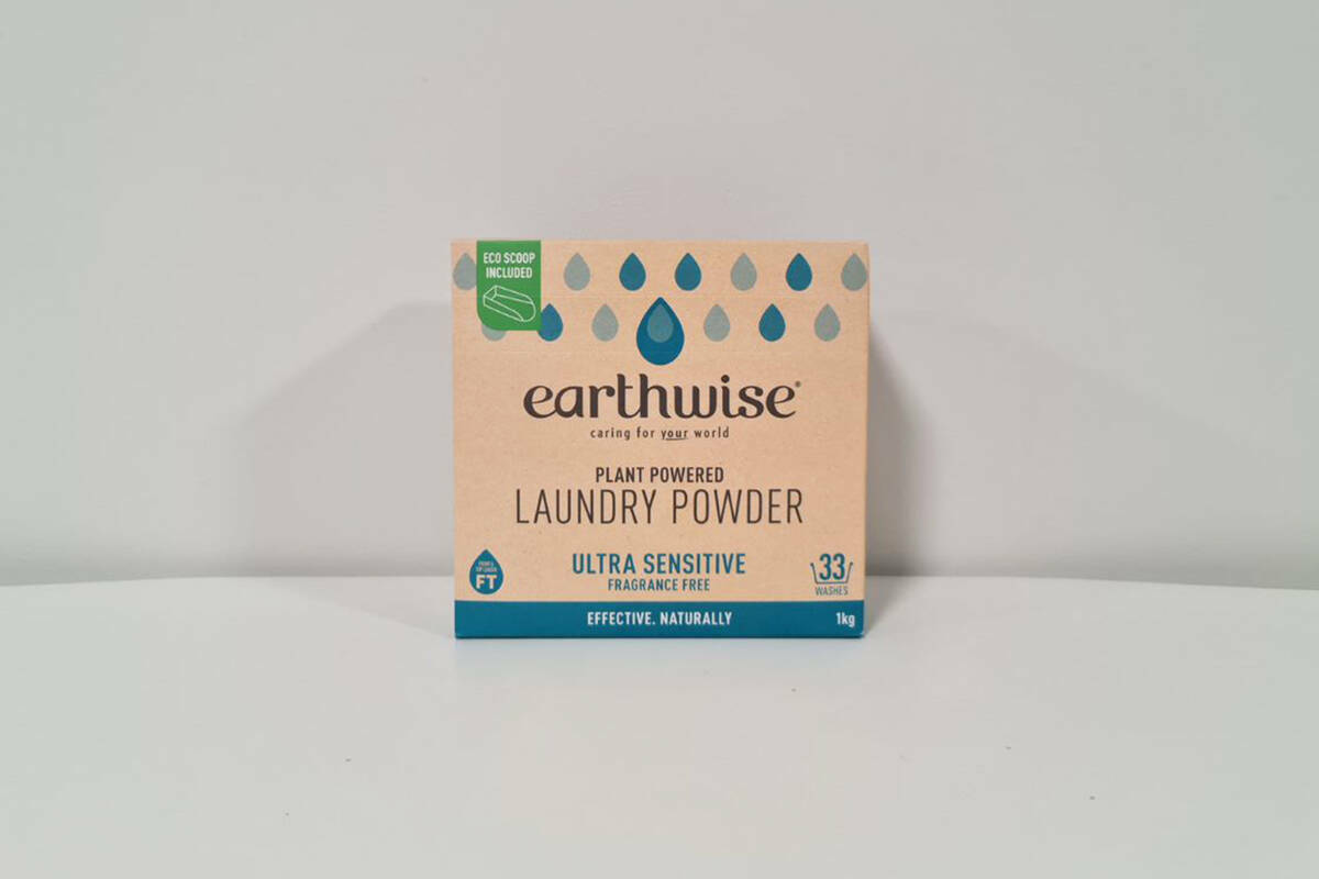 Earthwise Laundry Powder Ultra Sensitive Fragrance Free Consumer NZ