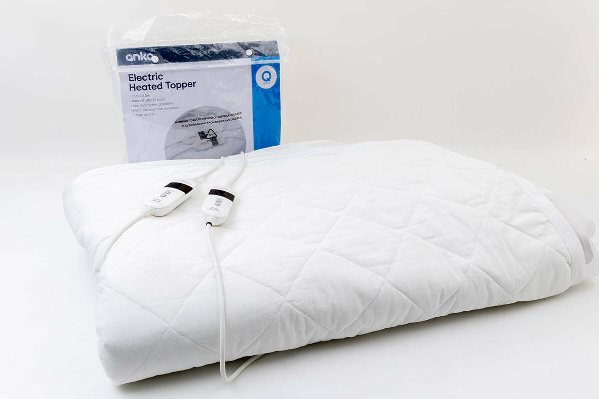 Sunbeam Sleep Perfect Antibacterial Electric Blanket BLA6351 Consumer NZ